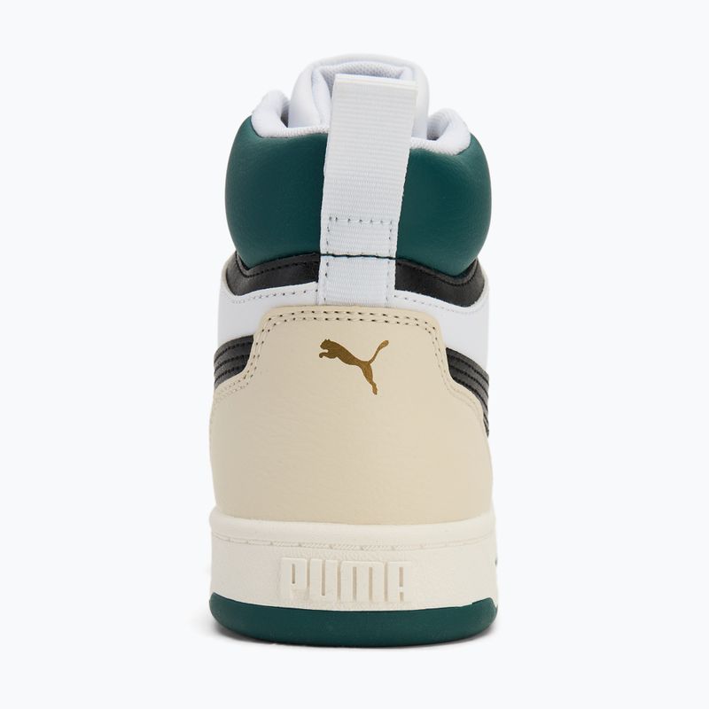 Buty PUMA Caven 2.0 Mid puma white/puma black/alpine snow/warm white/gold 6
