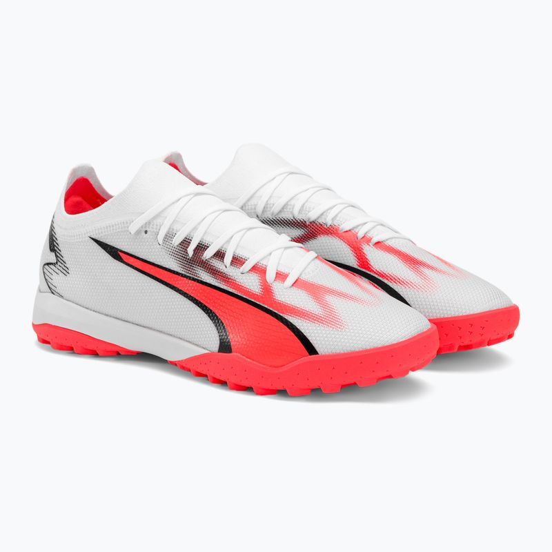 Buty piłkarskie męskie PUMA Ultra Match TT puma white/puma black/fire orchid 6