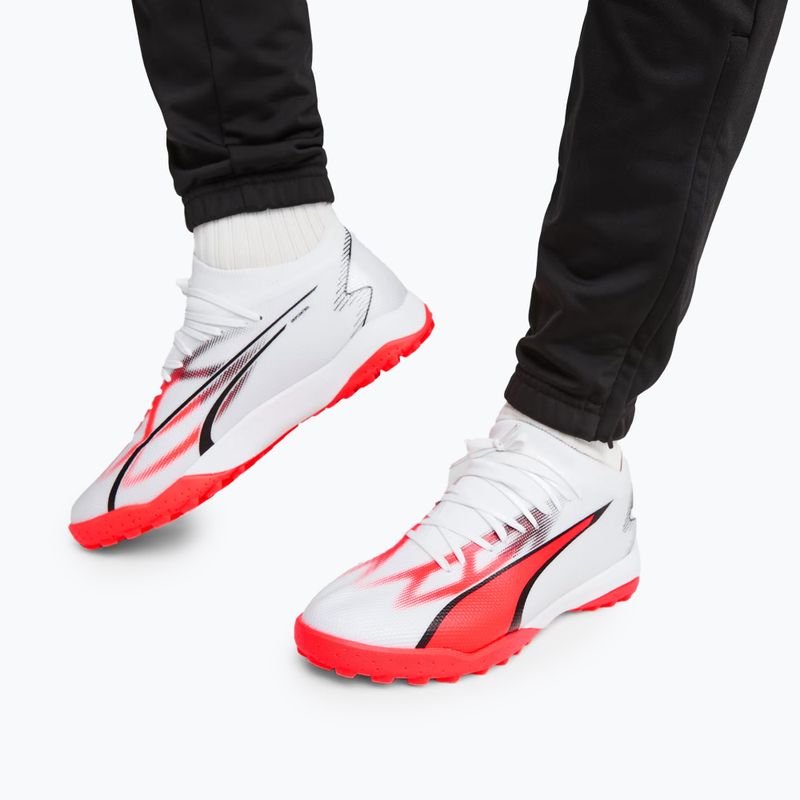 Buty piłkarskie męskie PUMA Ultra Match TT puma white/puma black/fire orchid 2