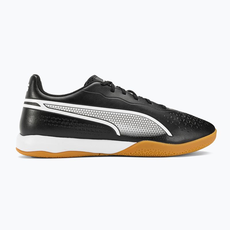 Buty piłkarskie męskie PUMA King Match IT puma black/puma white 2