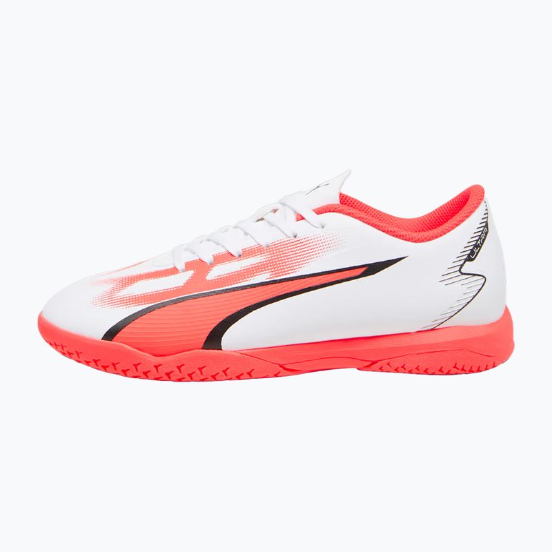 Buty piłkarskie dziecięce PUMA Ultra Play IT puma white/puma black/fire orchid 11