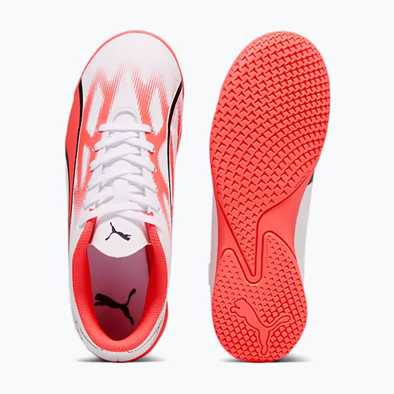 Buty piłkarskie dziecięce PUMA Ultra Play IT puma white/puma black/fire orchid 14