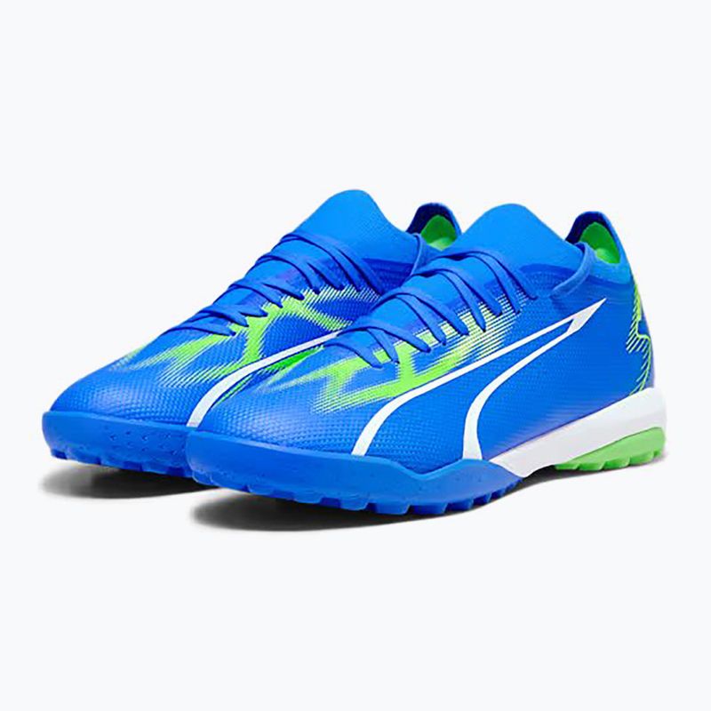 Buty piłkarskie męskie PUMA Ultra Match TT ultra blue/puma white/pro green 8