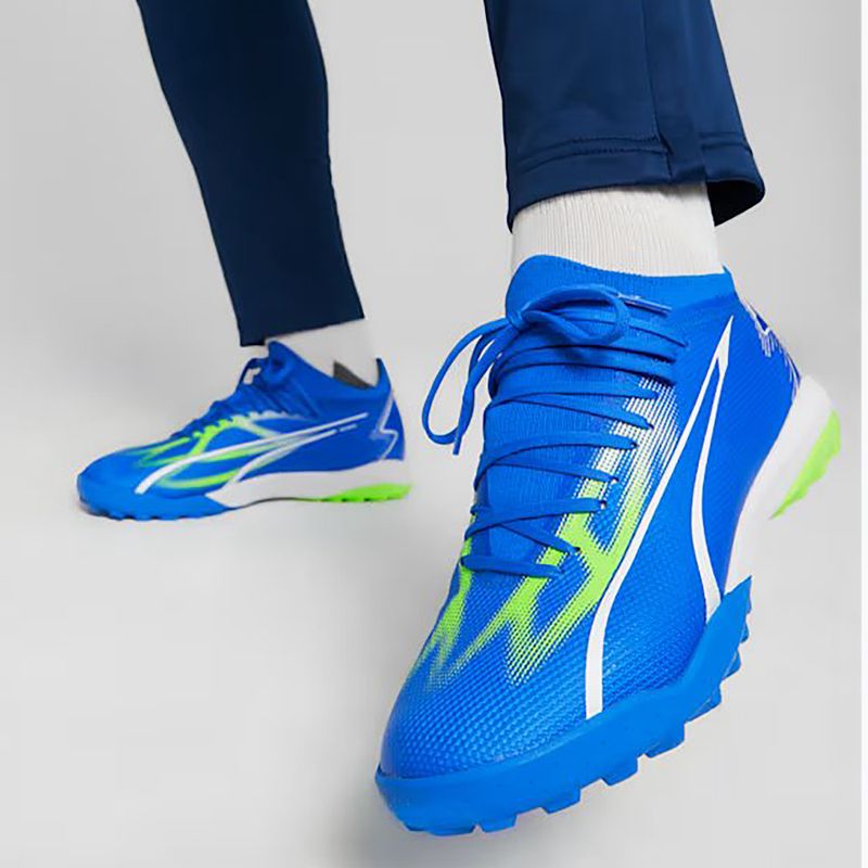 Buty piłkarskie męskie PUMA Ultra Match TT ultra blue/puma white/pro green 13