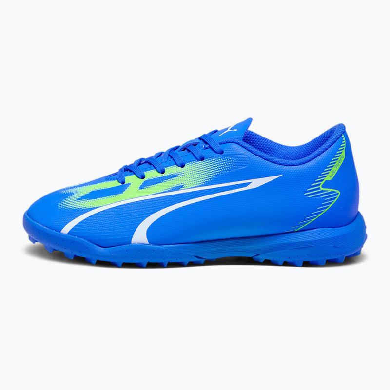 Buty piłkarskie dziecięce PUMA Ultra Play TT ultra blue/puma white/pro green 7