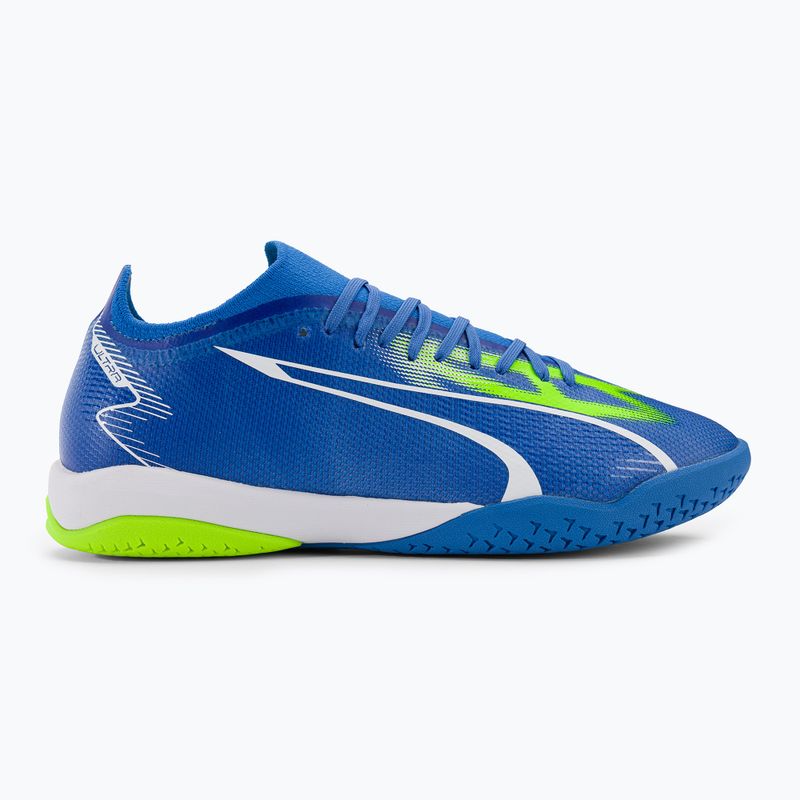 Buty piłkarskie męskie PUMA Ultra Match IT ultra blue/puma white/pro green 2