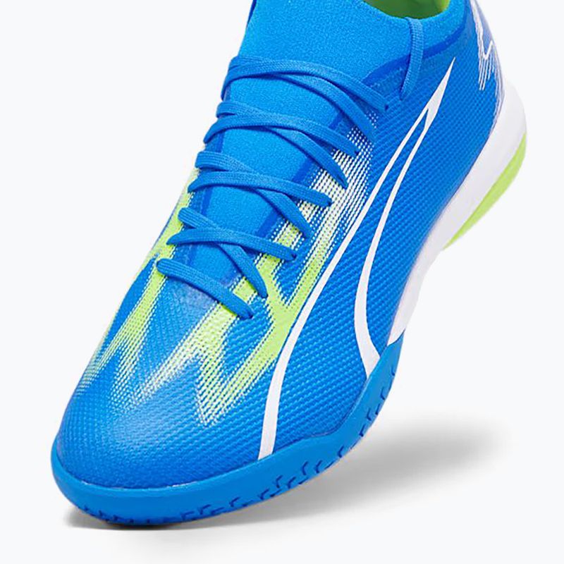 Buty piłkarskie męskie PUMA Ultra Match IT ultra blue/puma white/pro green 12