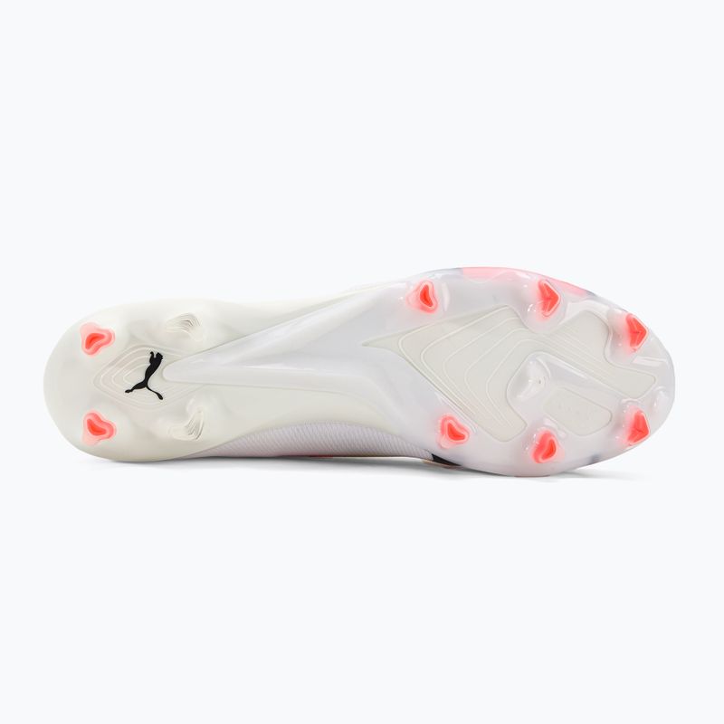 Buty piłkarskie męskie PUMA Ultra Ultimate FG/AG puma white/puma black/fire orchid 5