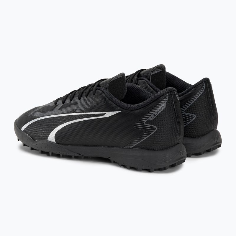 Buty piłkarskie dziecięce PUMA Ultra Play TT puma black/asphalt 3