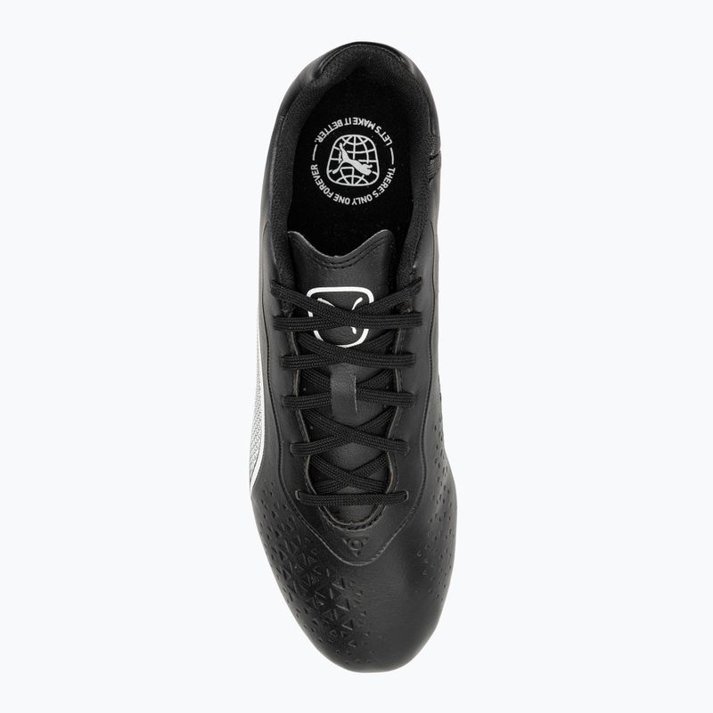 Buty piłkarskie męskie PUMA King Match MXSG puma black/puma white 6