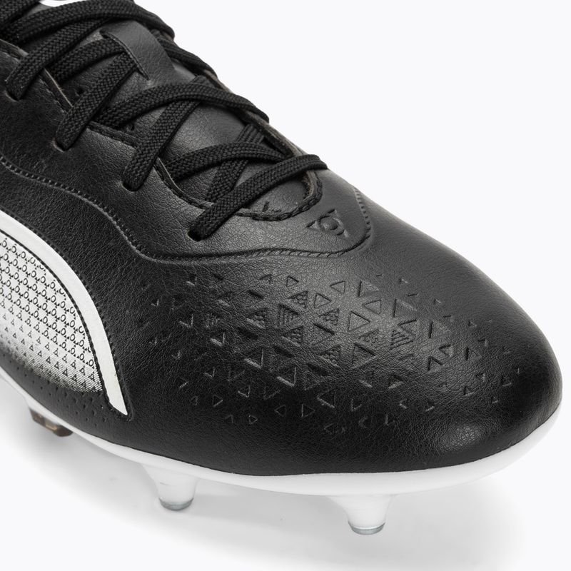 Buty piłkarskie męskie PUMA King Match MXSG puma black/puma white 7