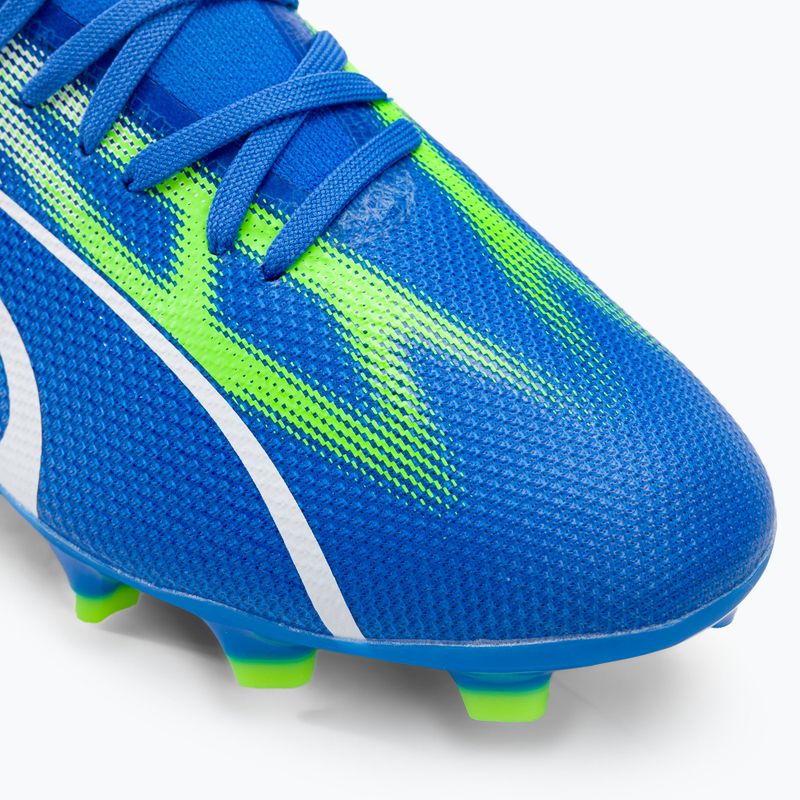 Buty piłkarskie męskie PUMA Ultra Match FG/AG ultra blue/puma white/pro green 7