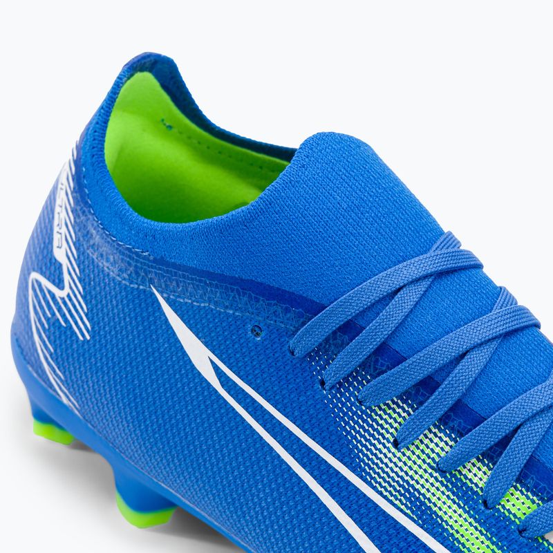 Buty piłkarskie męskie PUMA Ultra Match FG/AG ultra blue/puma white/pro green 8