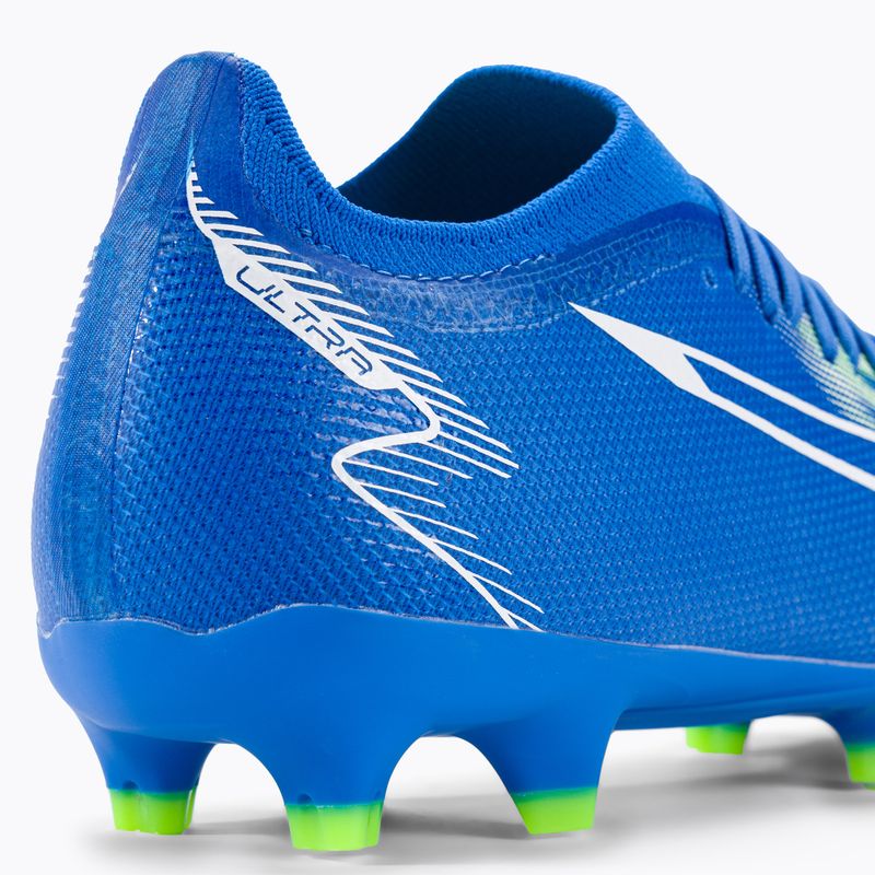 Buty piłkarskie męskie PUMA Ultra Match FG/AG ultra blue/puma white/pro green 9