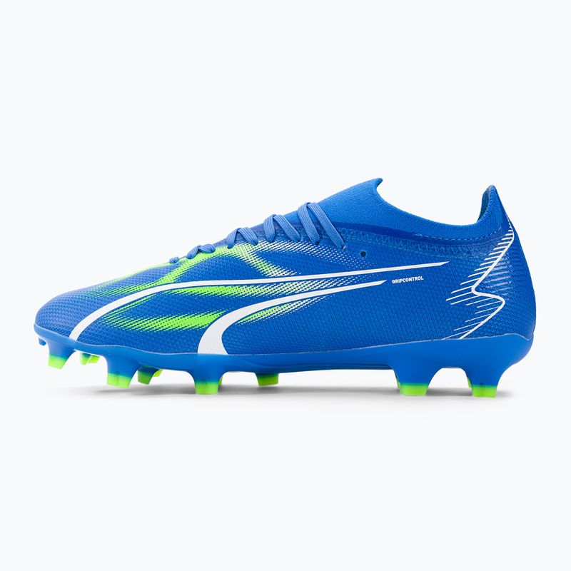 Buty piłkarskie męskie PUMA Ultra Match FG/AG ultra blue/puma white/pro green 10