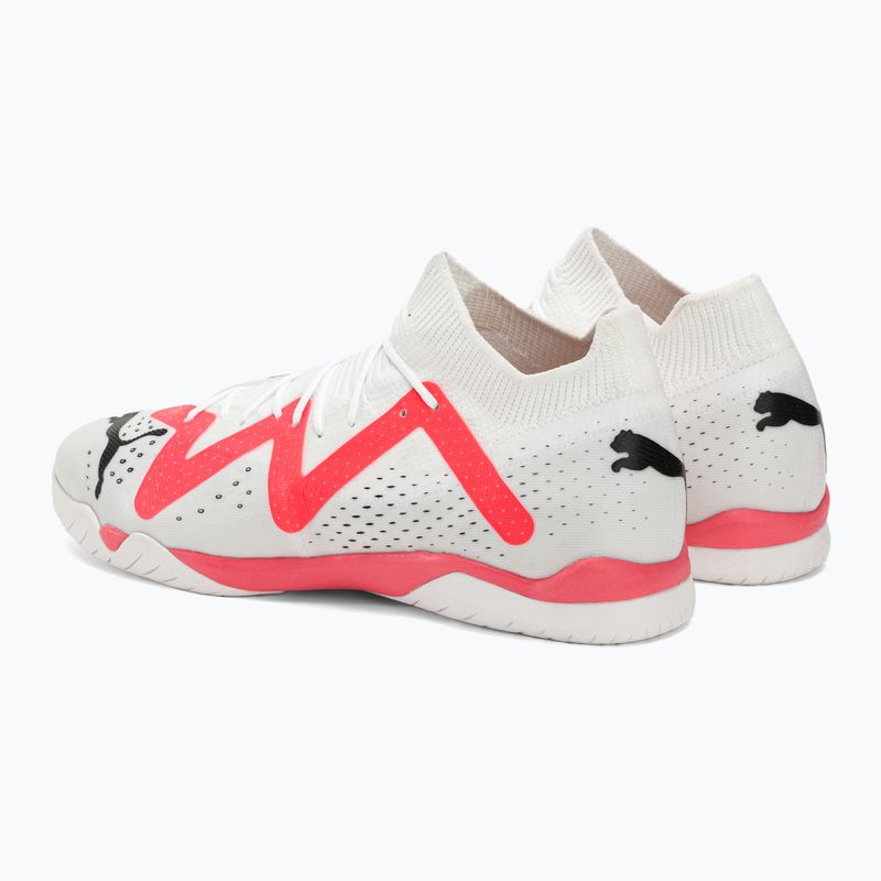 Buty piłkarskie męskie PUMA Future Match IT puma white/puma black/fire orchid 5