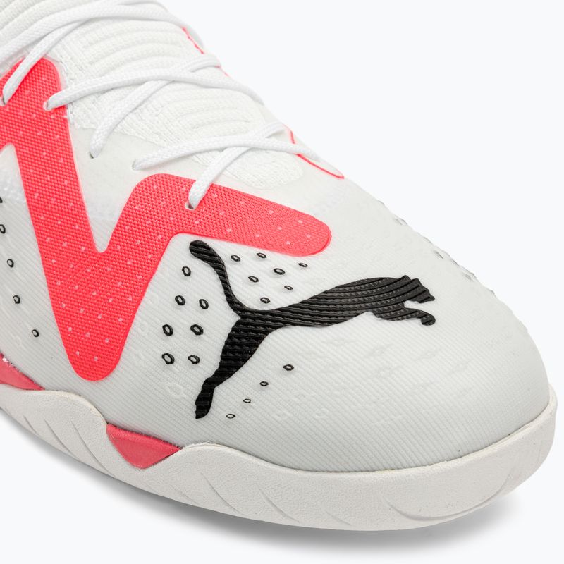 Buty piłkarskie męskie PUMA Future Match IT puma white/puma black/fire orchid 9