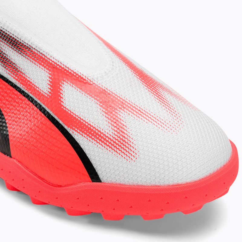 Buty piłkarskie męskie PUMA Ultra Match+ LL TT puma white/puma black/fire orchid 7