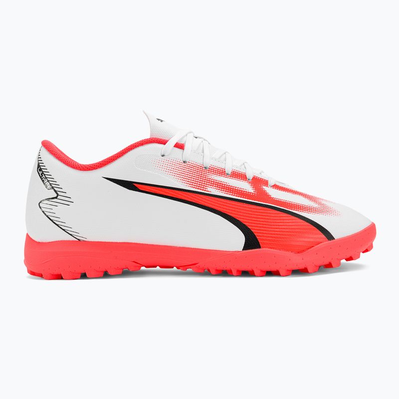 Buty piłkarskie męskie PUMA Ultra Play TT puma white/puma black/fire orchid 4