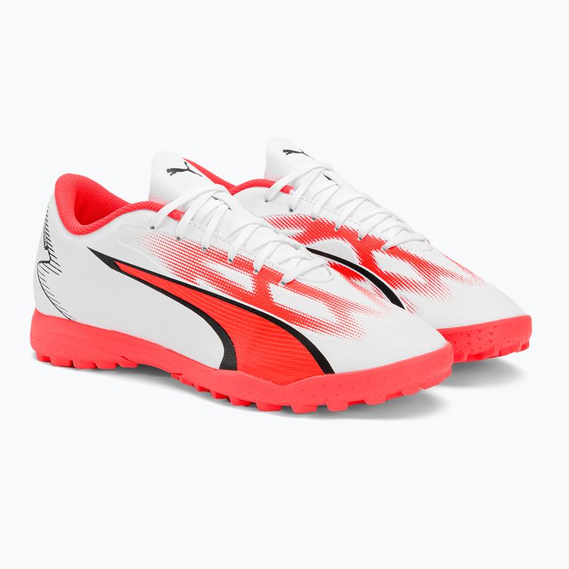 Buty piłkarskie męskie PUMA Ultra Play TT puma white/puma black/fire orchid 6