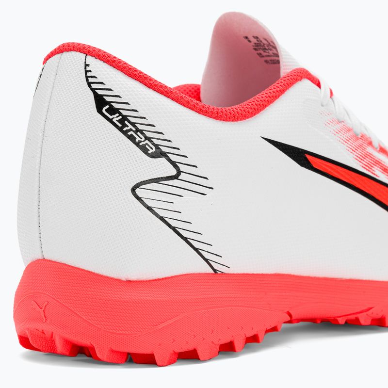 Buty piłkarskie męskie PUMA Ultra Play TT puma white/puma black/fire orchid 11