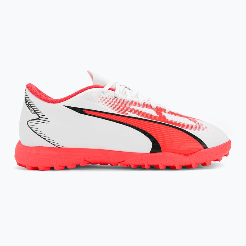 Buty piłkarskie dziecięce PUMA Ultra Play TT puma white/puma black/fire orchid 2