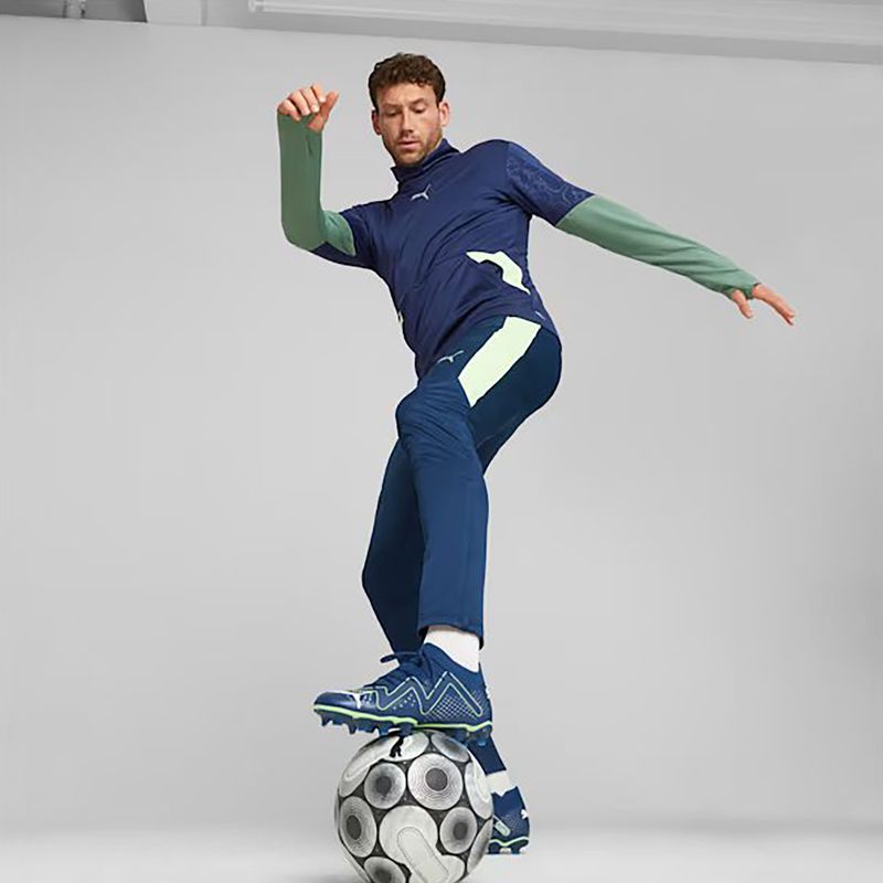 Buty piłkarskie męskie PUMA Future Match FG/AG persian blue/puma white/pro green 3
