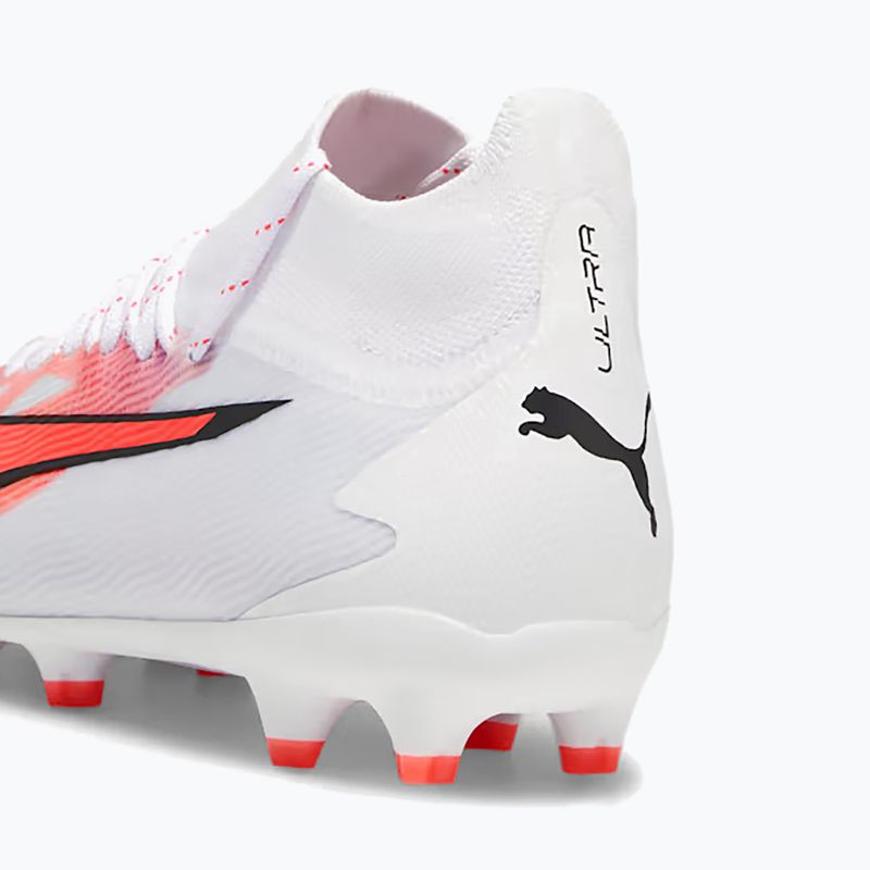 Buty piłkarskie dziecięce PUMA Ultra Pro FG/AG puma white/puma black/fire orchid 13