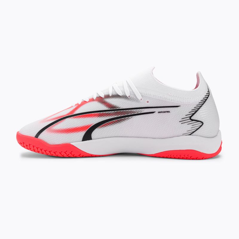 Buty piłkarskie męskie PUMA Ultra Match IT puma white/puma black/fire orchid 10