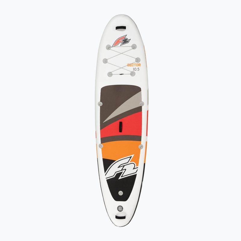 Zestaw deska SUP pompowana F2 Sector Combo 10'5'' red/orange 2