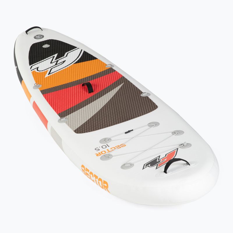Zestaw deska SUP pompowana F2 Sector Combo 10'5'' red/orange 5