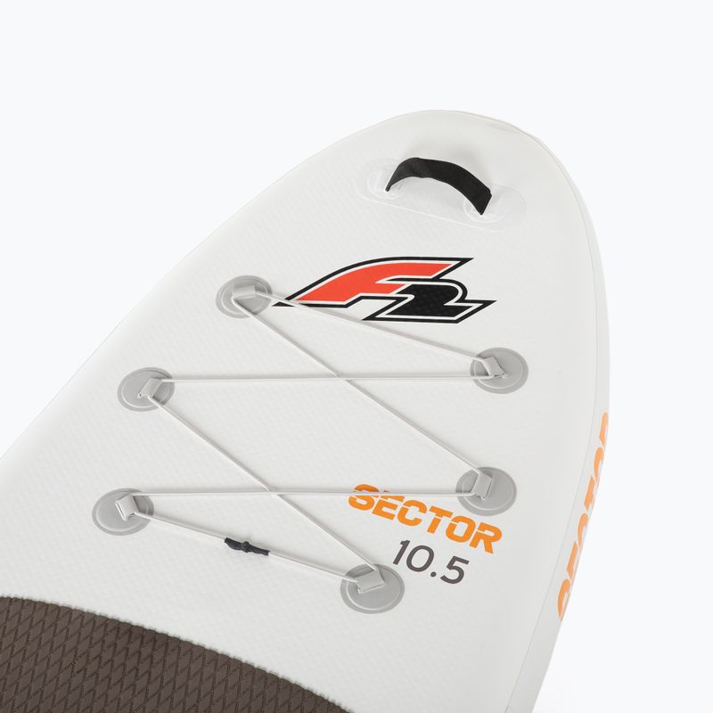 Zestaw deska SUP pompowana F2 Sector Combo 10'5'' red/orange 6