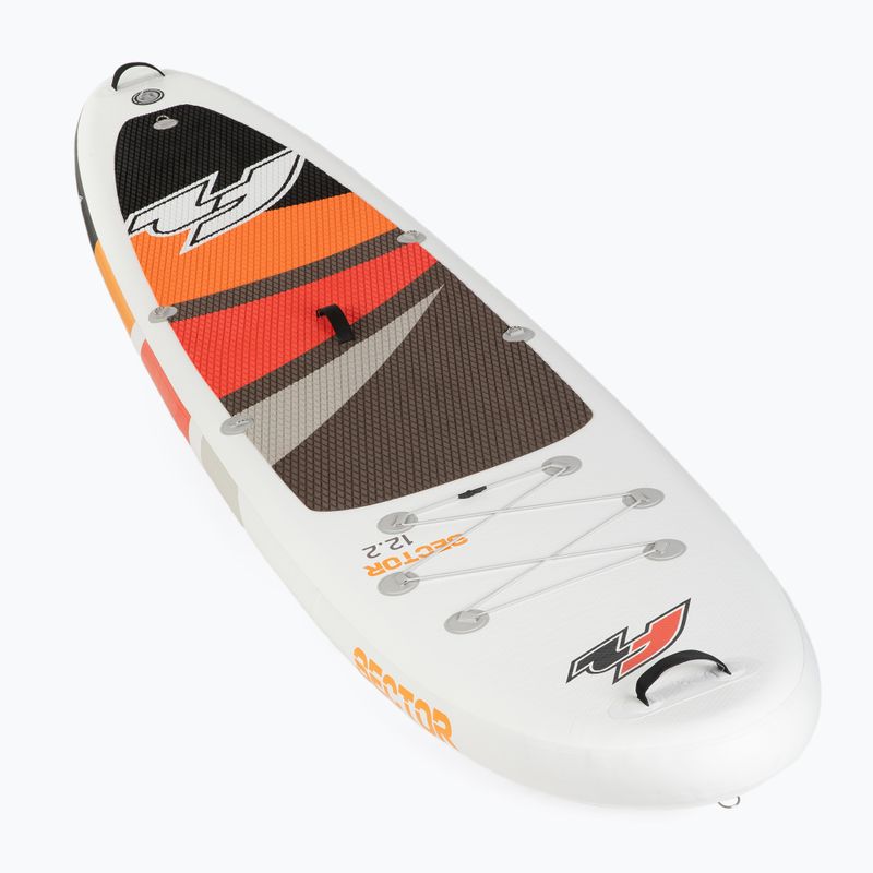 Zestaw deska SUP pompowana F2 Sector Combo 12'2'' red/orange 5