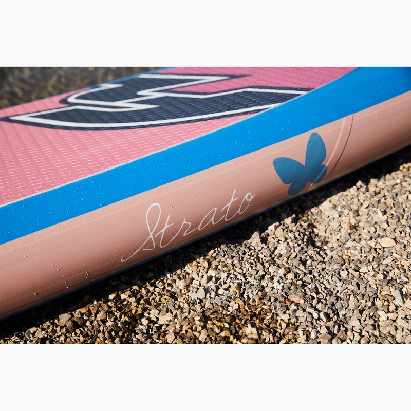 Zestaw deska SUP pompowana F2 Strato 10'5" apricot 4