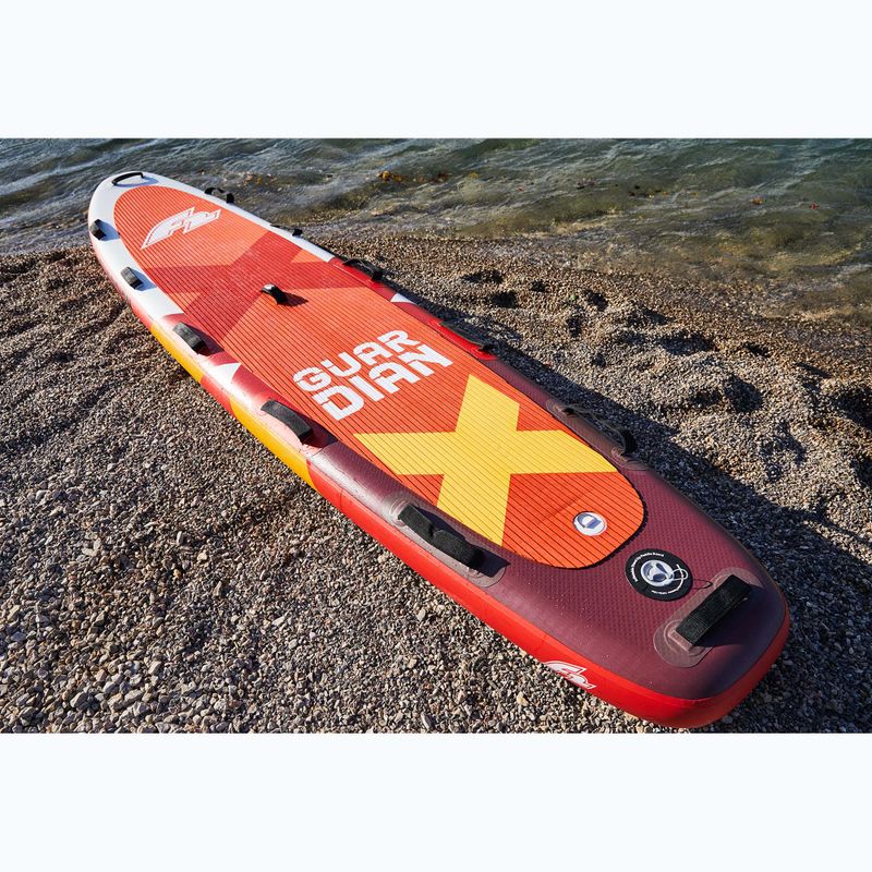 Zestaw deska SUP pompowana SUP F2 Guardian 11'8" red 3