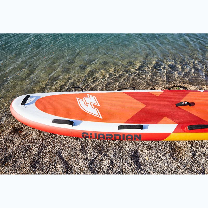 Zestaw deska SUP pompowana SUP F2 Guardian 11'8" red 4
