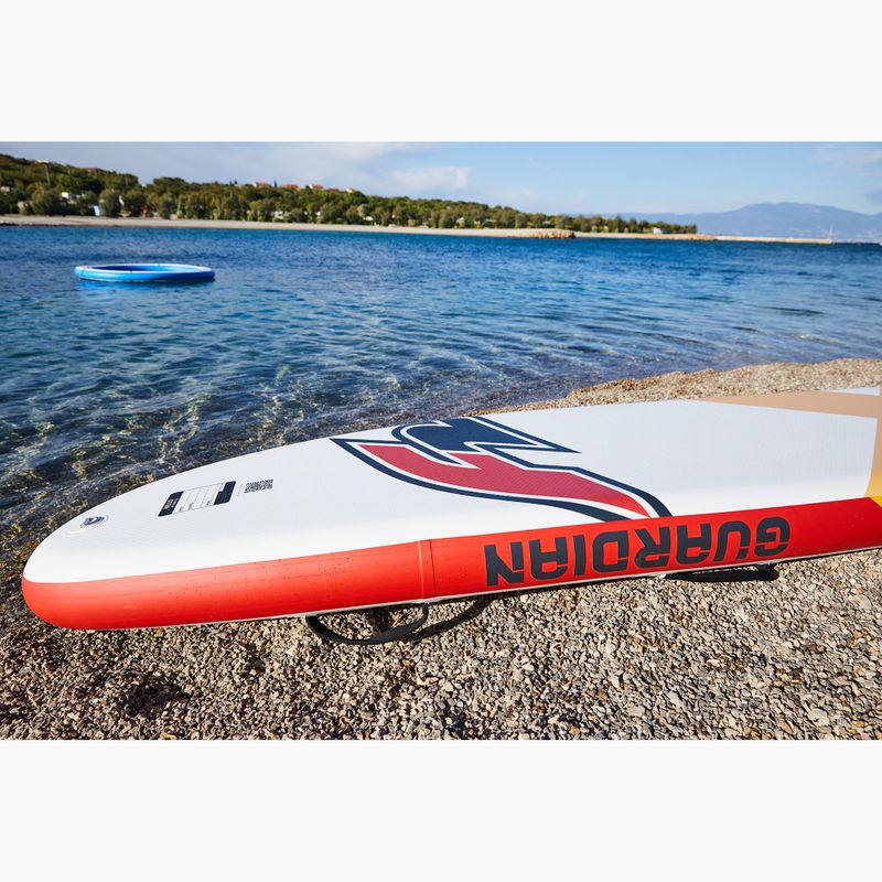 Zestaw deska SUP pompowana SUP F2 Guardian 11'8" red 5