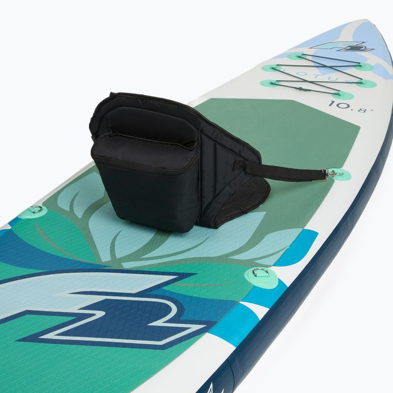 Zestaw deska SUP pompowana F2 Lotus 10'8" Multiset blue 12
