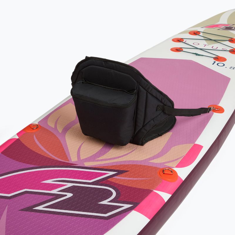 Zestaw deska SUP pompowana SUP F2 Lotus 10'8" Multiset lilac 12