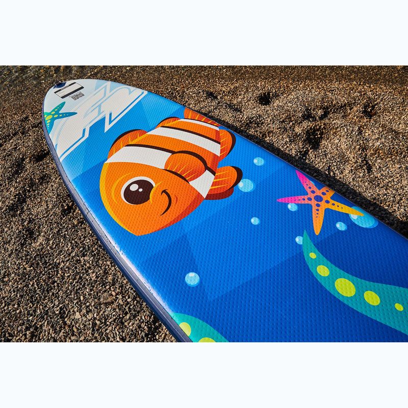 Zestaw deska SUP pompowana dziecięca F2 Scuba Youth 9'2" blue 9