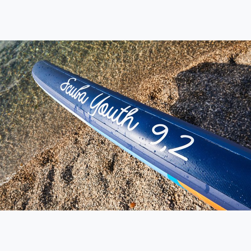 Zestaw deska SUP pompowana dziecięca F2 Scuba Youth 9'2" blue 10