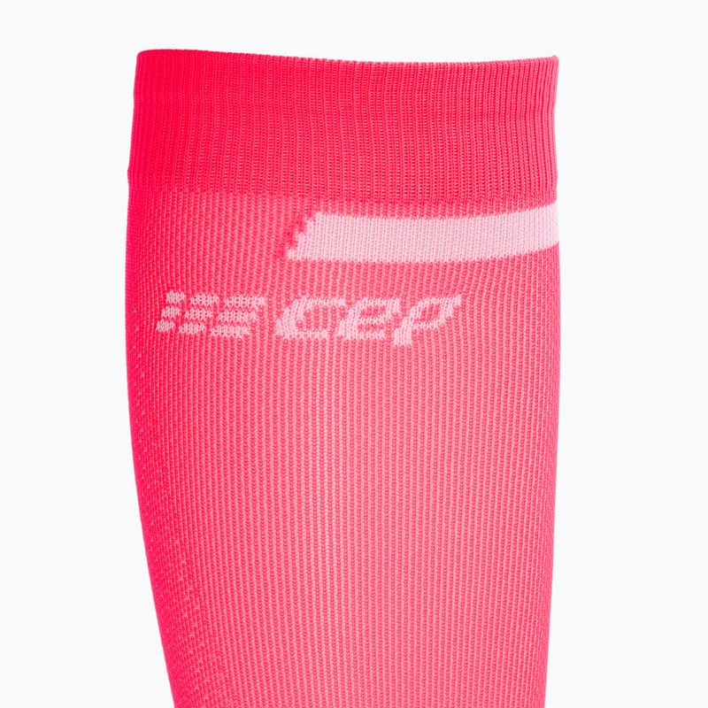 Skarpety kompresyjne męskie CEP Tall 4.0 pink/black 3