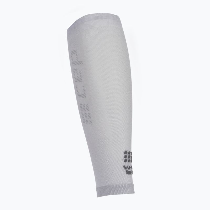 Opaski kompresyjne na łydki damskie CEP Ultralight carbon white 2