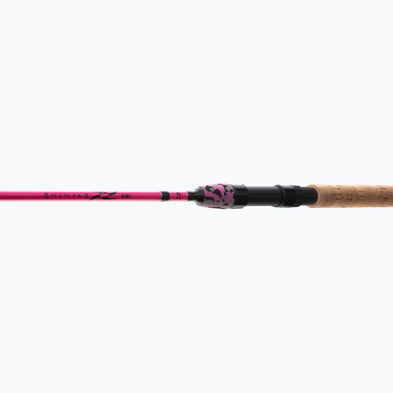 Wędka spinningowa dziecięca Daiwa Ninja X Kids pink 2