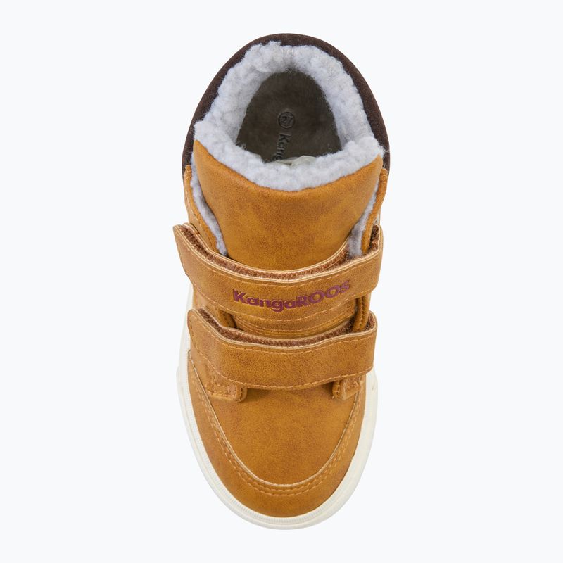 Buty dziecięce KangaROOS KaVu Primo V tan yellow/rouge 5