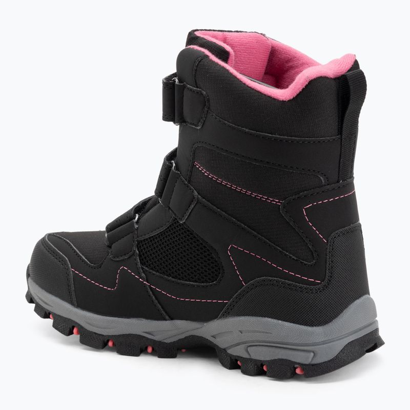 Śniegowce dziecięce KangaROOS K-Robi KTX jet black/daisy pink 3