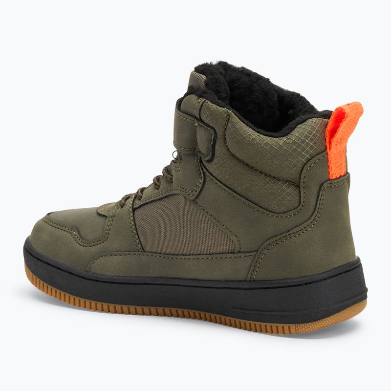 Buty dziecięce Kappa Shab Fur army/black 3
