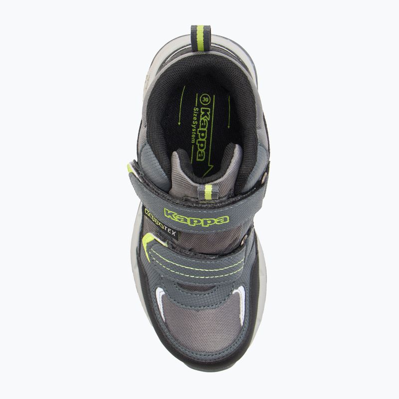 Buty dziecięce Kappa Aiko Tex grey/lime 5