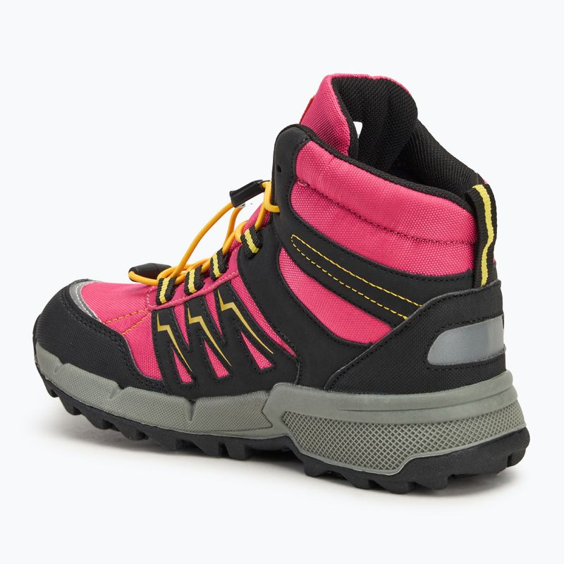 Buty dziecięce Kappa Boxford Mid Tex pink/yellow 3