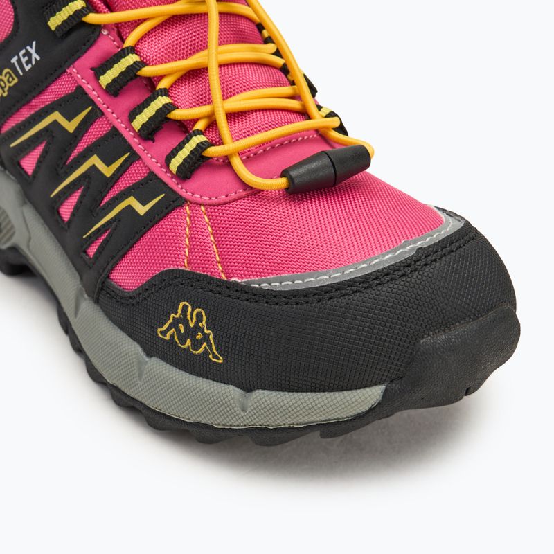 Buty dziecięce Kappa Boxford Mid Tex pink/yellow 7